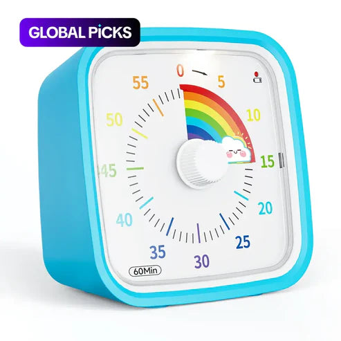 60-Minute Visual Countdown Timer