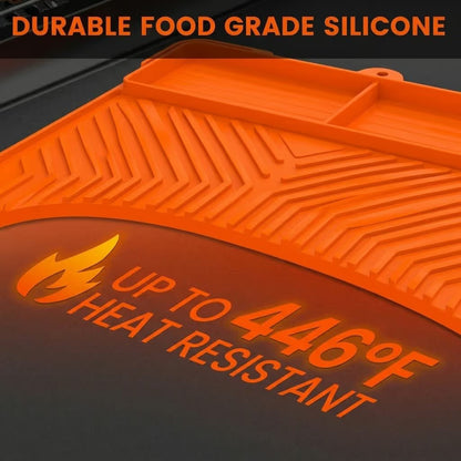 Silicone Grill Side Shelf Mat