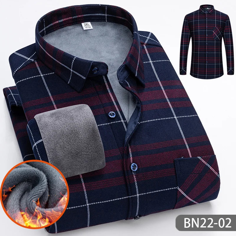 Men’s Fleece-Lined Thermal Shirt