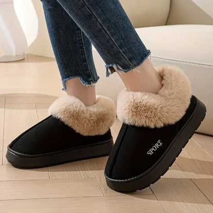 Last Day 50% OFF – Cozy Plush-Lined Winter Shoes for Women