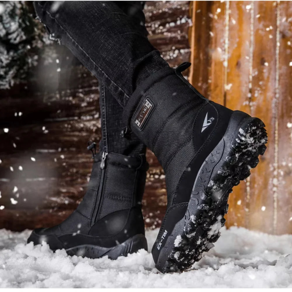 Men's Waterproof Snow Boots – Warm & Lightweight