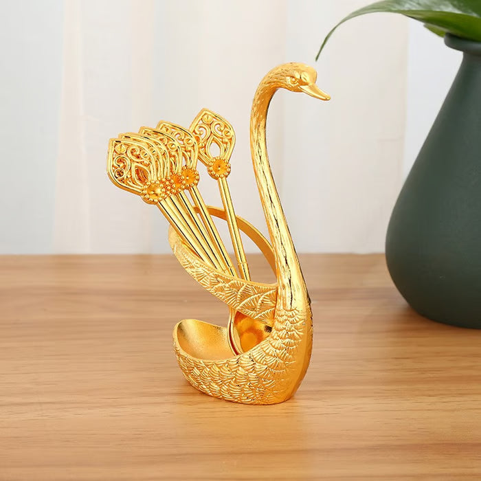 Swan Design Coffee Stirring Spoons