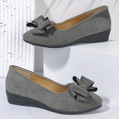 Women’s Breathable Bow Detail Non-Slip Loafers