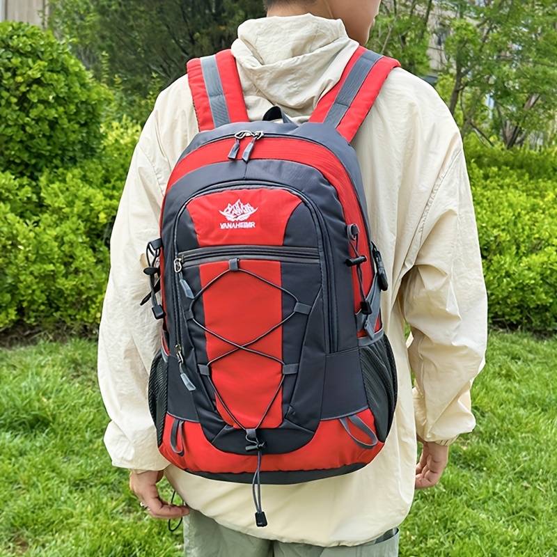 Lightweight Multi Functional Hiking Backpack with Pole Loops
