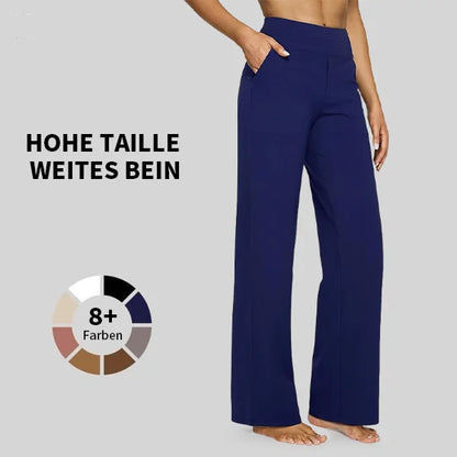 Women's Loose High-Waist Casual Yoga Trousers