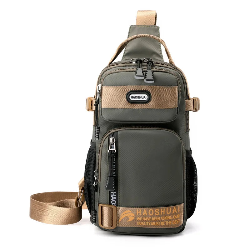 Outdoor large-capacity tactical chest bag
