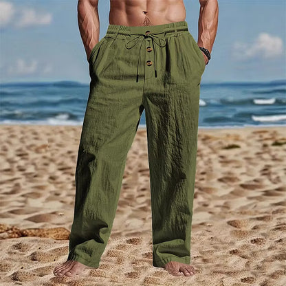 Men’s Drawstring Casual Trousers