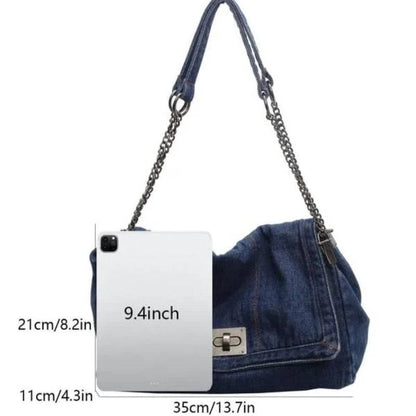 Women's Retro Chain Strap Shoulder Bag