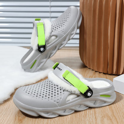 Ventilated Plush Lined Clogs