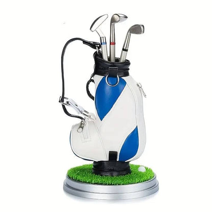 Golf-Themed Pen Holder Set