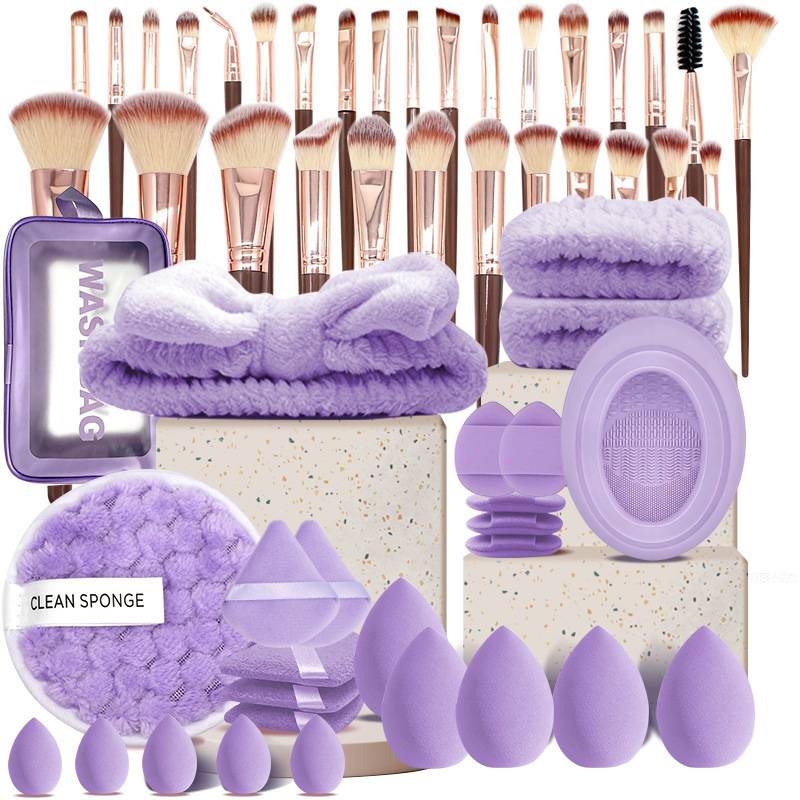 Women's Make-Up Brush and Sponge Set