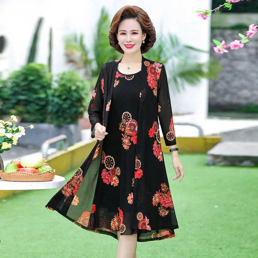 Women's Floral Print Dress-🔥
