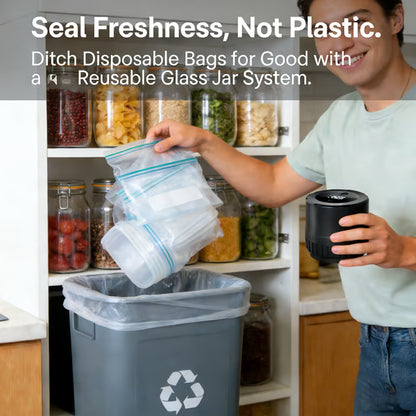 Electric Mason Jar Vacuum Sealer