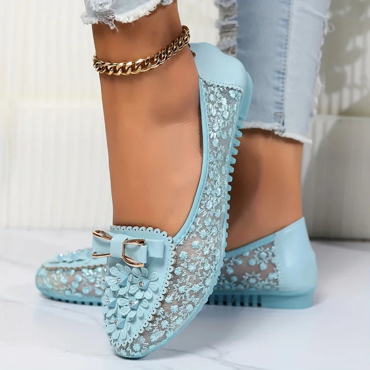 Elegant Lace Breathable Sandals for Women