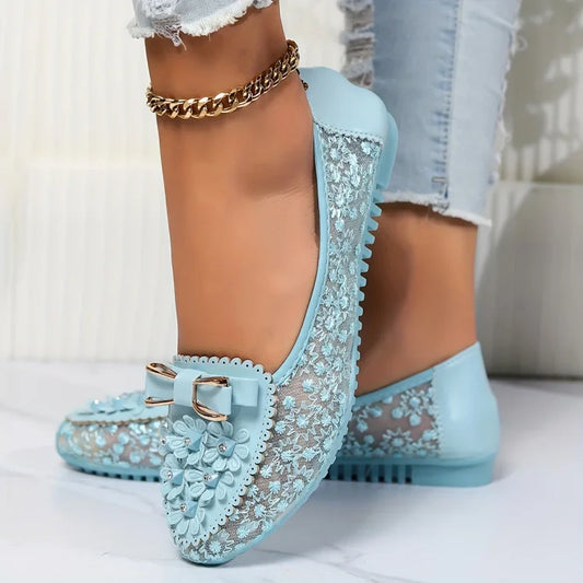 Elegant Lace Breathable Sandals for Women