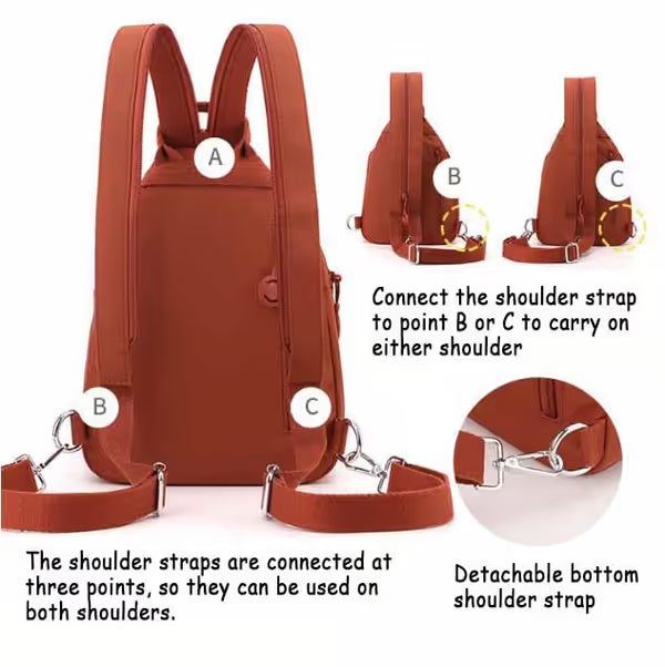 Women's Convertible Everyday Shoulder Bag