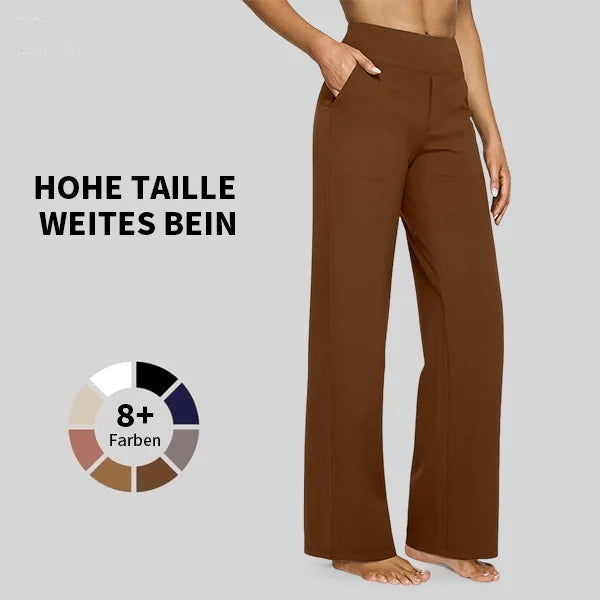 Women's Loose High-Waist Casual Yoga Trousers