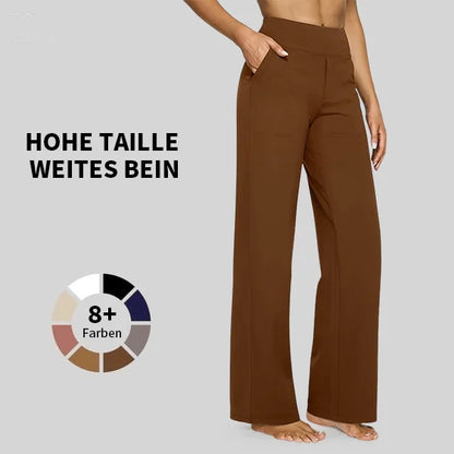 Women's Loose High-Waist Casual Yoga Trousers
