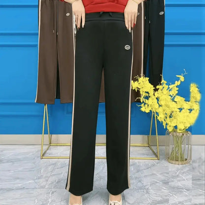 Women’s Slim-Look Wide-Leg Sweatpants
