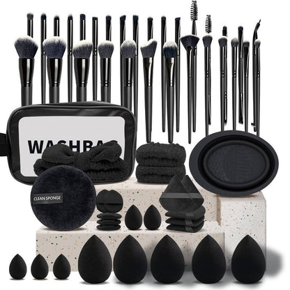Women's Make-Up Brush and Sponge Set