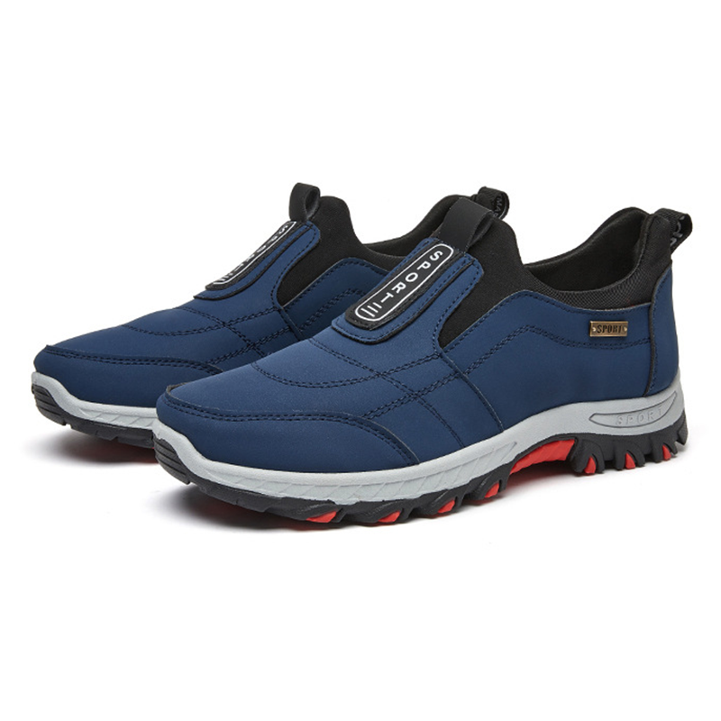 Men's Water-Resistant Slip-On Hiking Shoes
