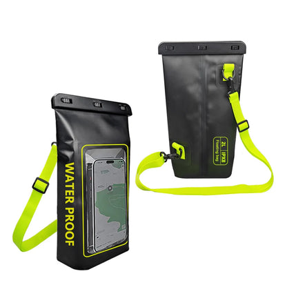2L Waterproof Crossbody Dry Bag with Phone Window