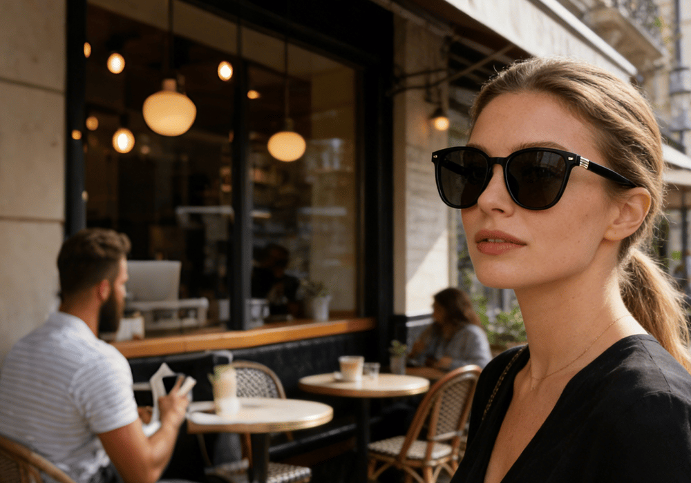 Women’s Polarised Oversized Sunglasses