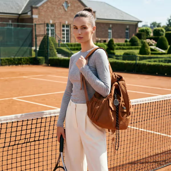 Large Convertible Drawstring Tote Backpack