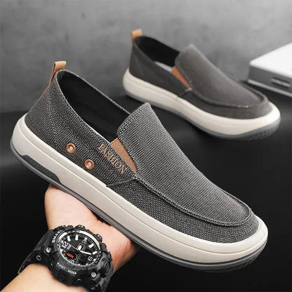 new casual and comfortable men's canvas shoes
