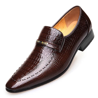 Men's Italian Leather-Look Shoes
