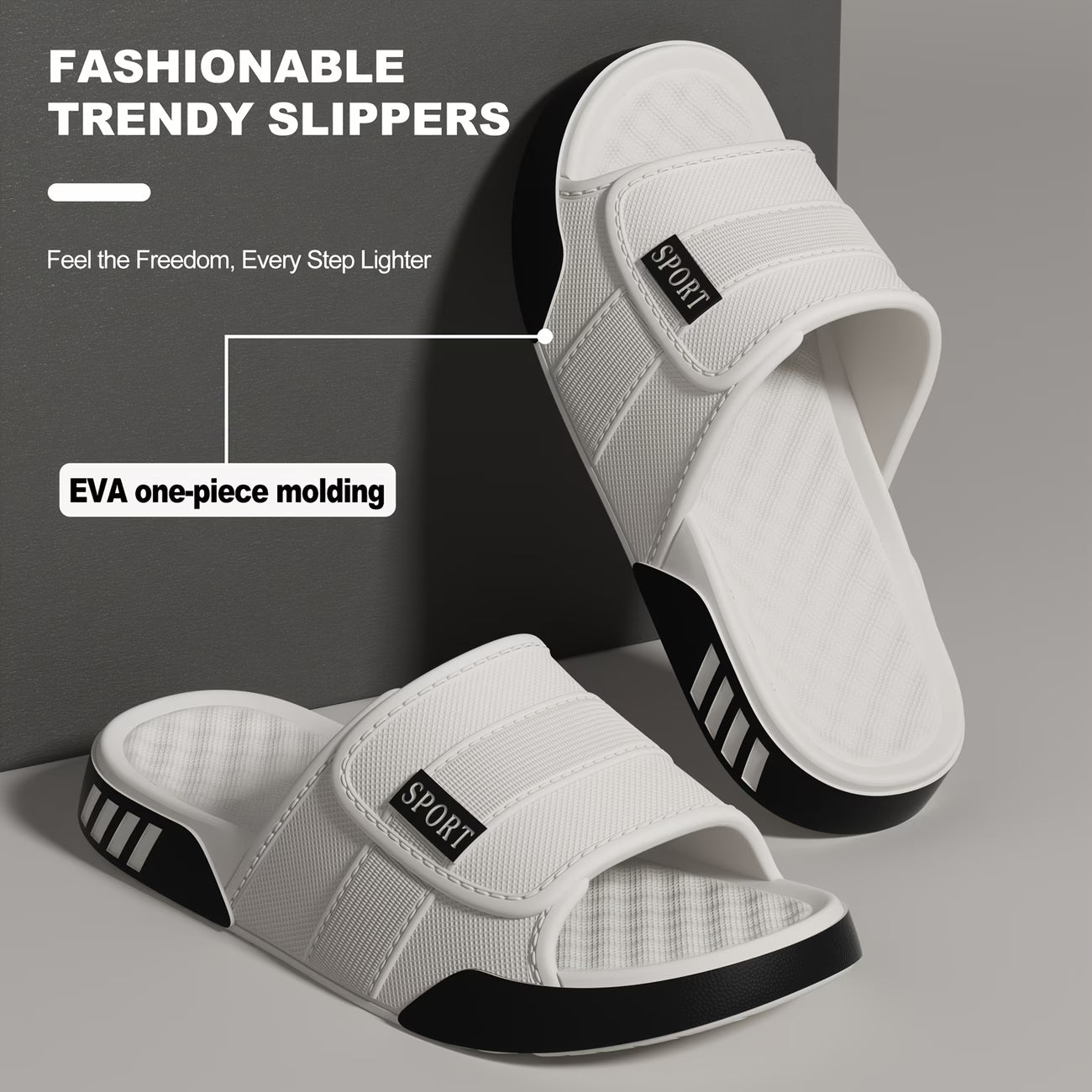 Men's Sculpted Platform Slide Sandals