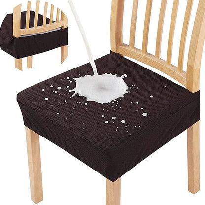Waterproof Diamond Jacquard Chair Seat Cover