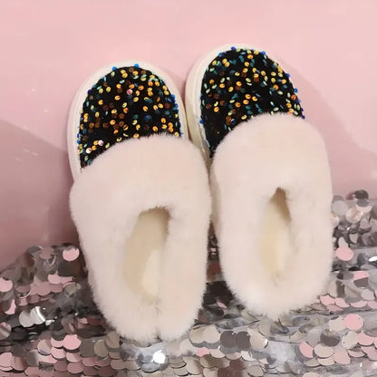 Women's Orthopaedic Plush Indoor Slippers