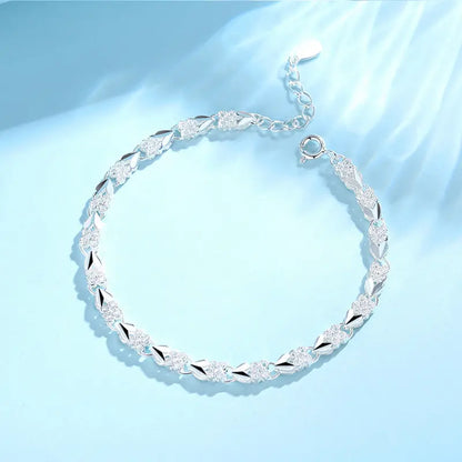 Women’s Elegant Silver Bracelet