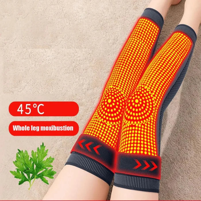 ThermoHerb Self-Heating Knee Support Sleeves
