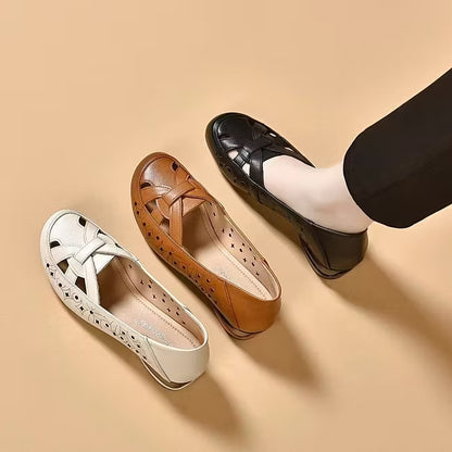 Women's Cut Out Slip On Shoes