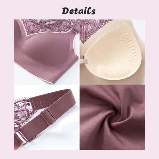 Women's Butterfly Detail Wire-Free Bra