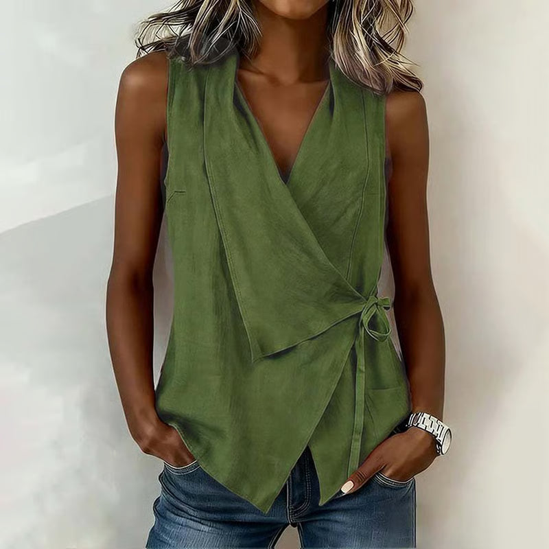 Women's Crisscross Side-Tie Tank Top