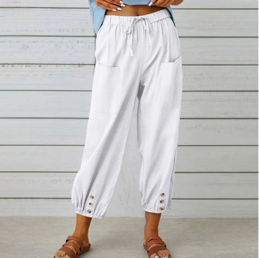 Women's Loose Wide Leg Straight Pants
