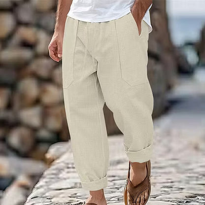 Men’s Loose-Fit Drawstring Trousers