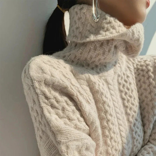 Women’s Luxe Cable-Knit Cashmere Sweater