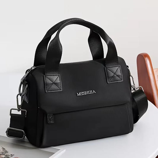 Women’s Large Capacity Multi Compartment Nylon Crossbody Bag