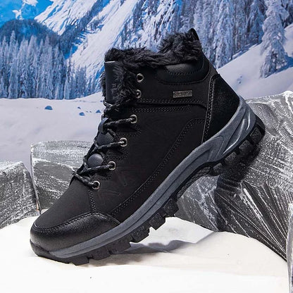 Men’s Waterproof Wide-Toe Hiking Work Boots