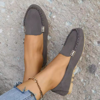 Women's Slip-On Loafers – Ballet Flats & Casual Moccasin Trqiners