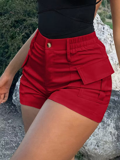 Women’s High-Waisted Cargo Shorts