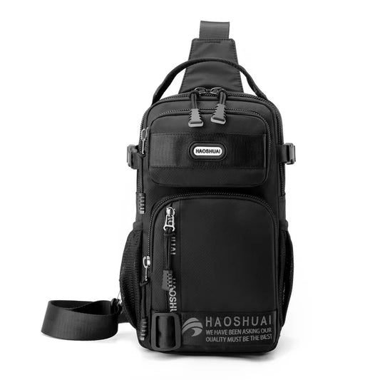 Outdoor large-capacity tactical chest bag