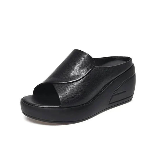Women’s Crossover Wedge Sandals