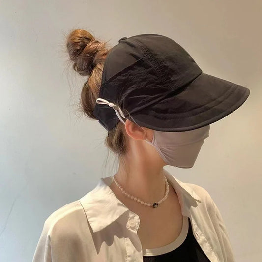 Outdoor UV Protection Hollow Top Hat