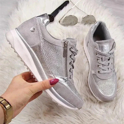 Women’s Zip-Up Supportive Comfort Trainers