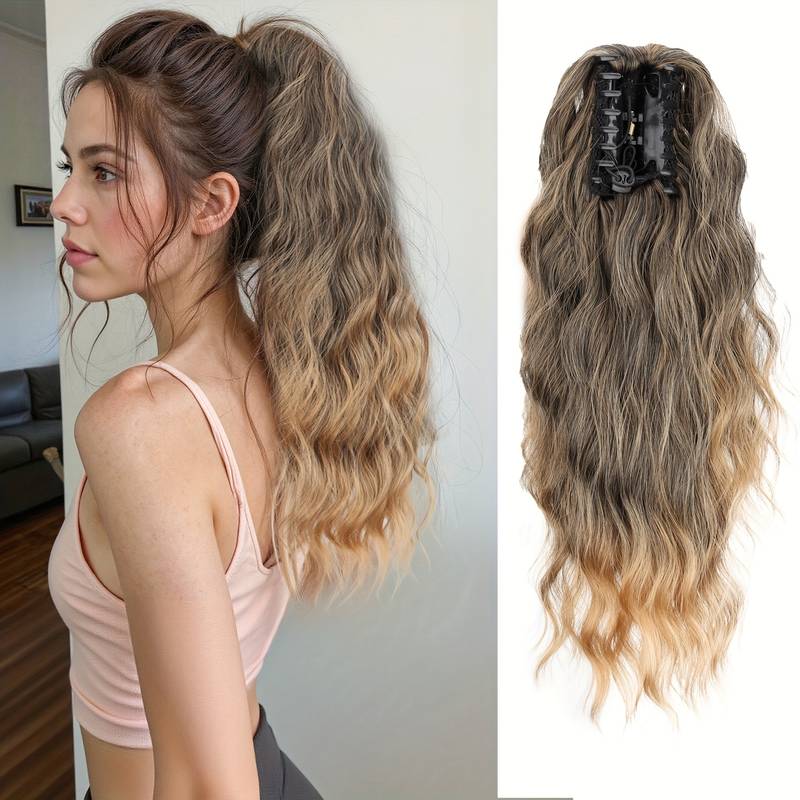 Women’s Water Wave Clip-In Ponytail Extension